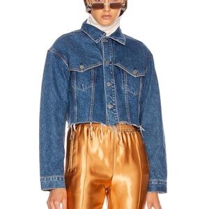 GRLFRND Faye Western Yoke Crop Jacket